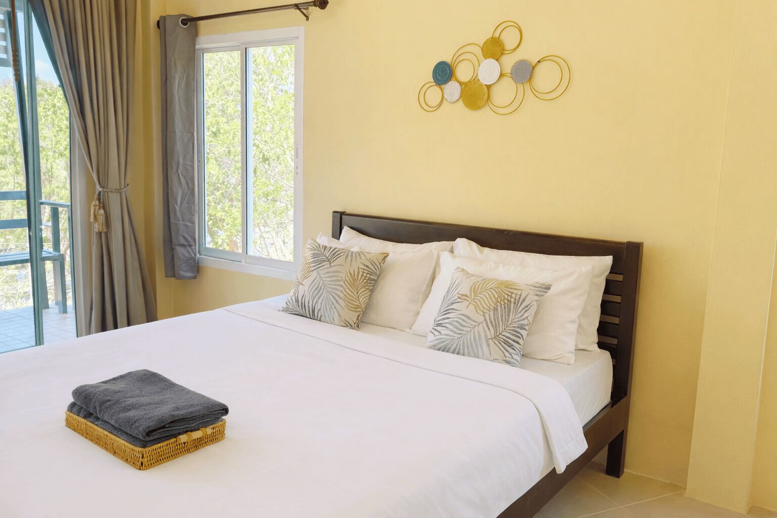 Standard Double Room, Balcony, Garden View