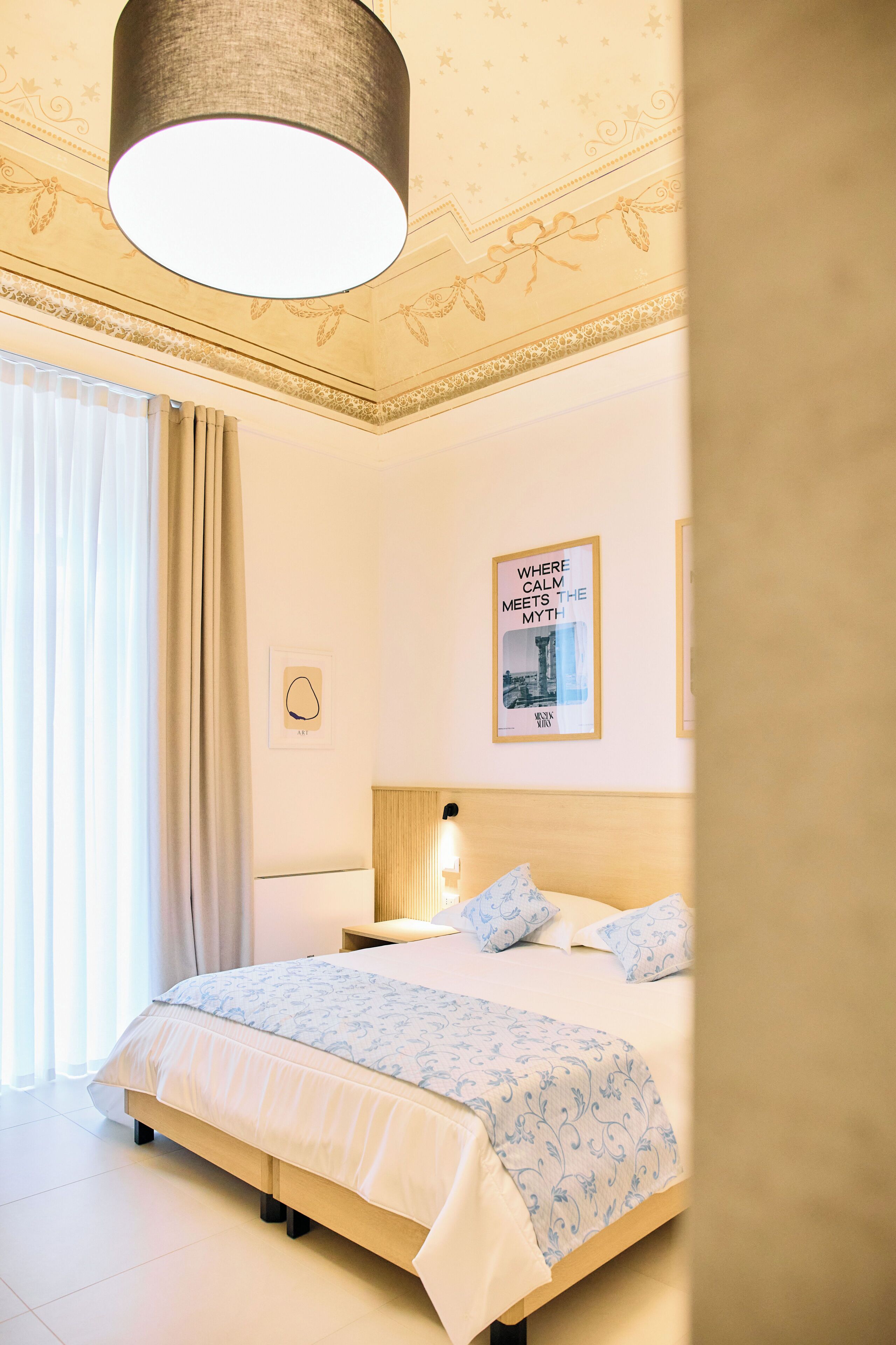 Suíte superior, vista para a cidade