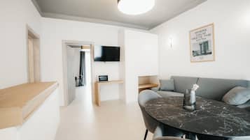 Deluxe-Suite, Balkon, Stadtblick