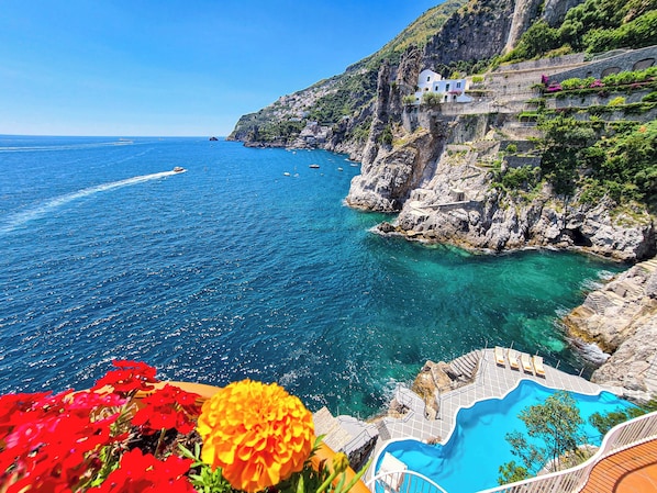 Pool - Exclusive Amalfi Villa - Private Sea Access, Pool, Total Privacy (Campania)