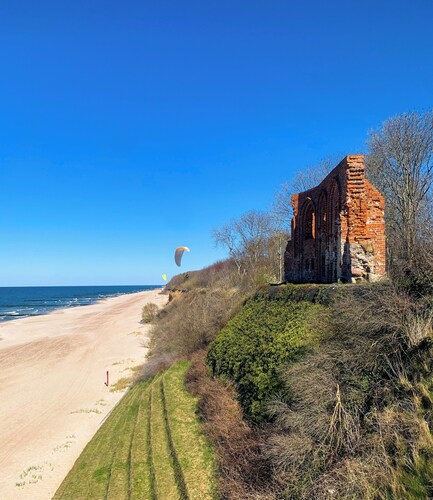 Vacation home SOFIA - with garden & terrace on the Polish Baltic Sea