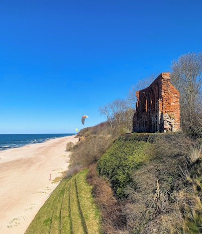 Vacation home SOFIA - with garden & terrace on the Polish Baltic Sea