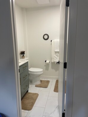 Shower, towels, soap, toilet paper - Prime Location: 10 min drive to Downtown, 5 min drive to Commonwealth Stadium (Edmonton)