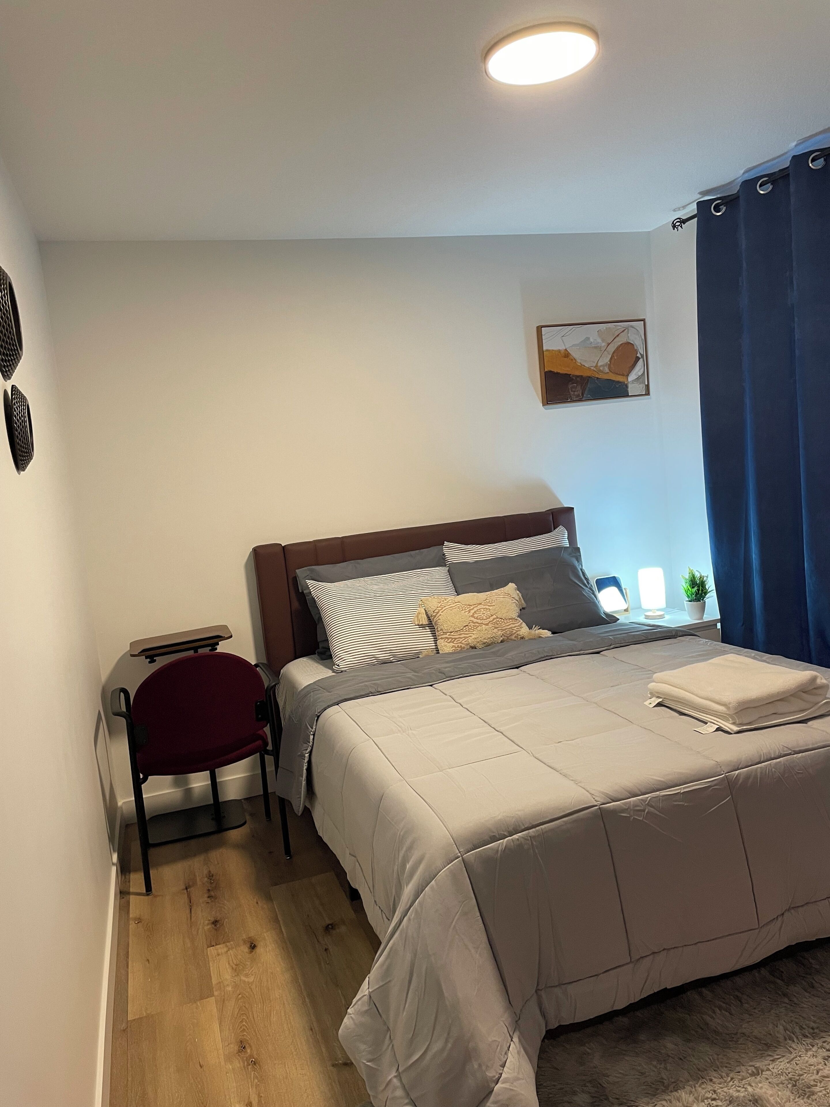1 bedroom, iron/ironing board, free WiFi, bed sheets