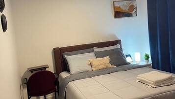 1 bedroom, iron/ironing board, free WiFi, bed sheets