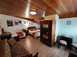 Comfort fyrbäddsrum - utsikt mot bergen