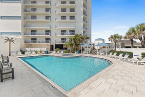 Beheizter Pool