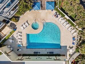 Una piscina climatizada