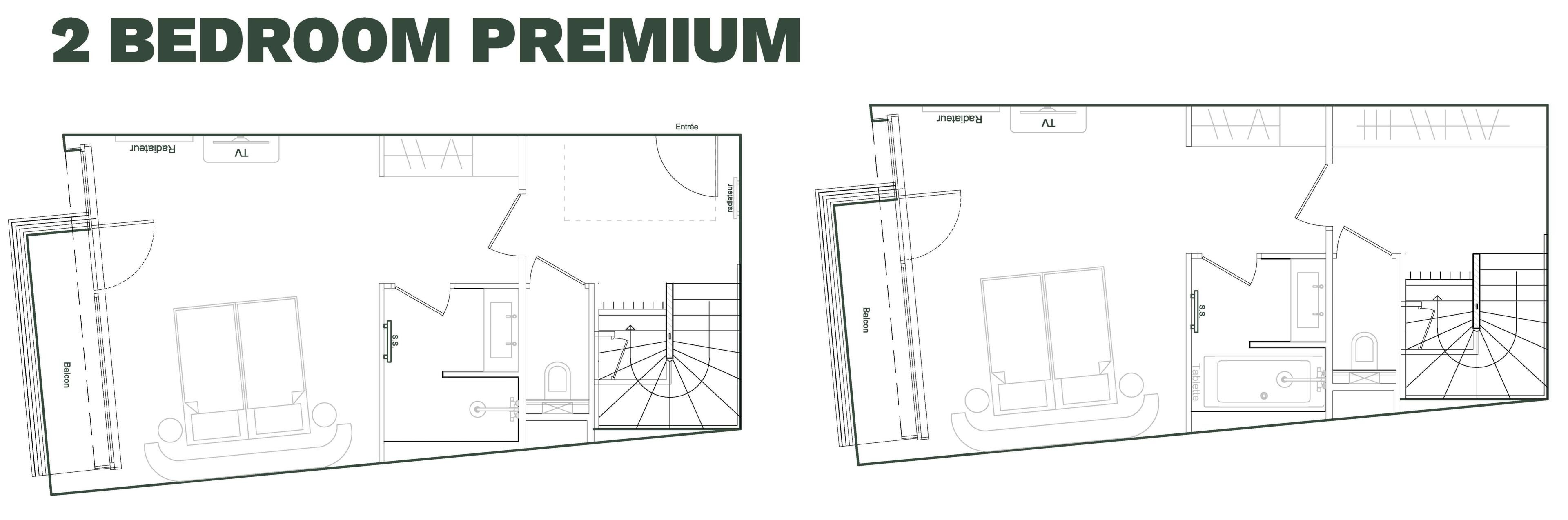 2-Bedroom Premium