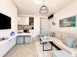Apartamento, 2 habitaciones | Zona de estar
