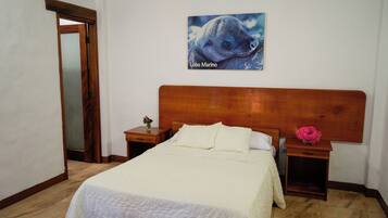 4 habitaciones, internet y ropa de cama