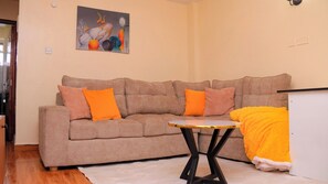 Living area - Hot Deal! Stylish 1BR Located at Astrol Apartment Thika Road Opp Garden City (Nairobi)