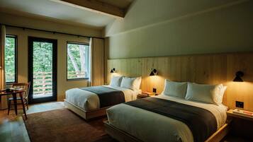 Quadruple Room, River View | Premium bedding, down duvets, in-room safe, individually decorated