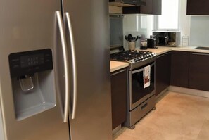 Private kitchen - 21A, Apto 2 recamaras, vista al Mar (Panamá)
