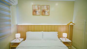 2 habitaciones, internet y ropa de cama