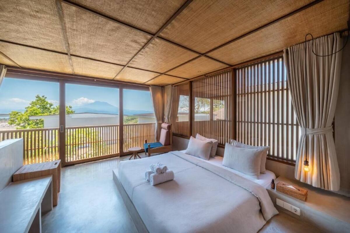 Biệt thự Tiêu chuẩn, quang cảnh núi | Bộ đồ giường cao cấp, két bảo mật tại phòng 