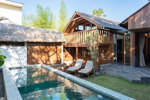 Villa Deluxe, vistas al jardín | Piscina privada
