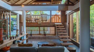 Deluxe Villa, Garden View | Premium bedding, in-room safe, free WiFi, bed sheets