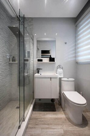 Bathroom - Tropical apartment in Condado Puerto Rico (San Juan)