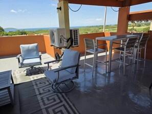 Outdoor dining - Very Cozy Apartment in Boqueron (Boquerón)