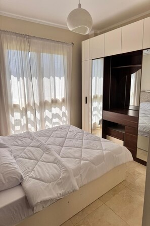 Superior Apartment, Balcony, Garden View | Laptop workspace, iron/ironing board, free WiFi - ELITE Modern 2BR Apartment - Madinty (New Cairo)