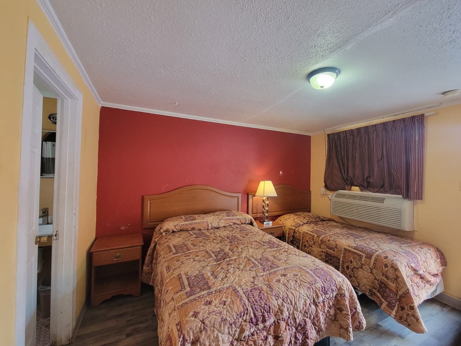 Room, 2 Queen Beds, Non Smoking | Bed sheets