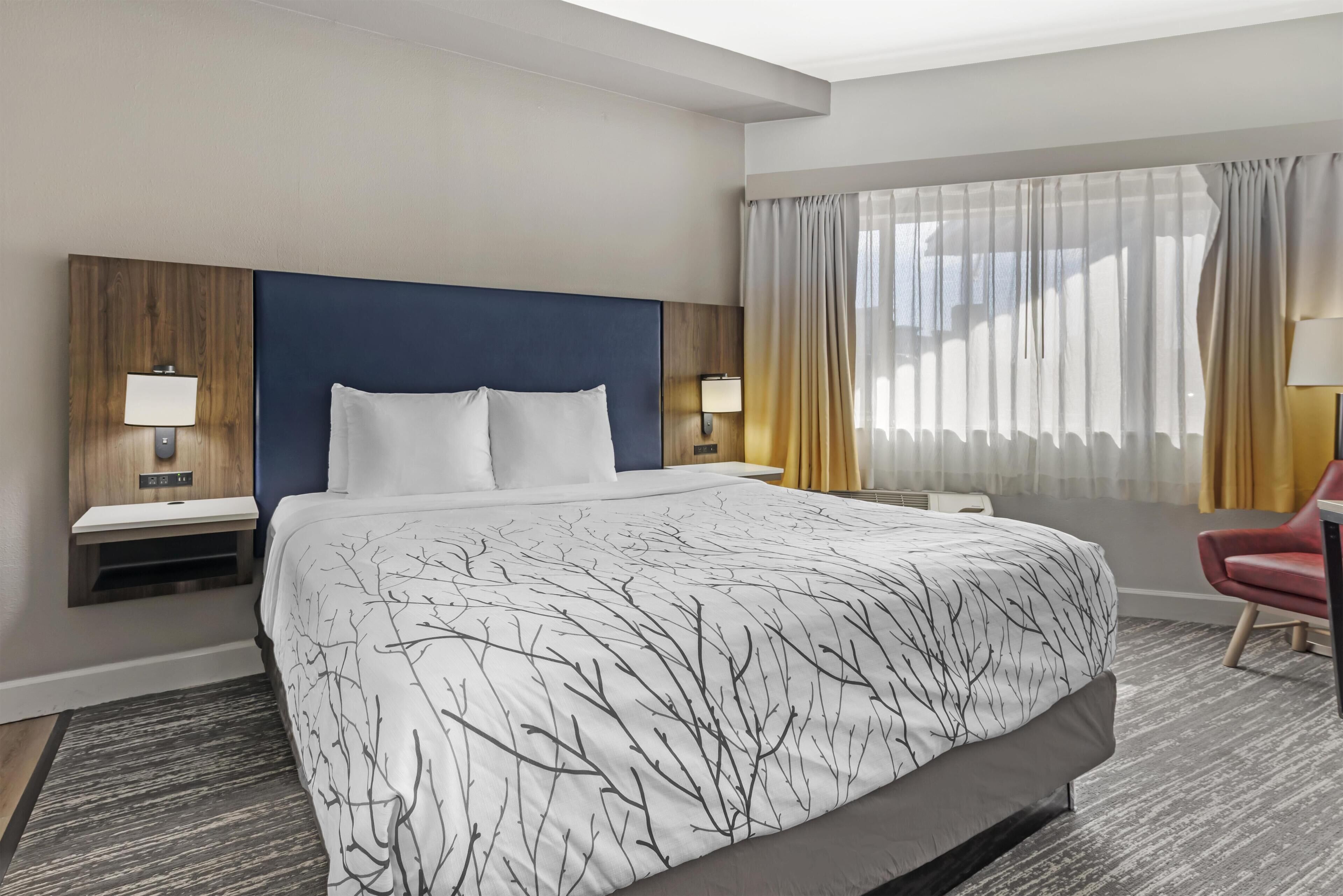 Quarto standard, 1 cama King, para não fumantes, cozinha americana | Cofres nos quartos, escrivaninha, espaço de trabalho para notebook