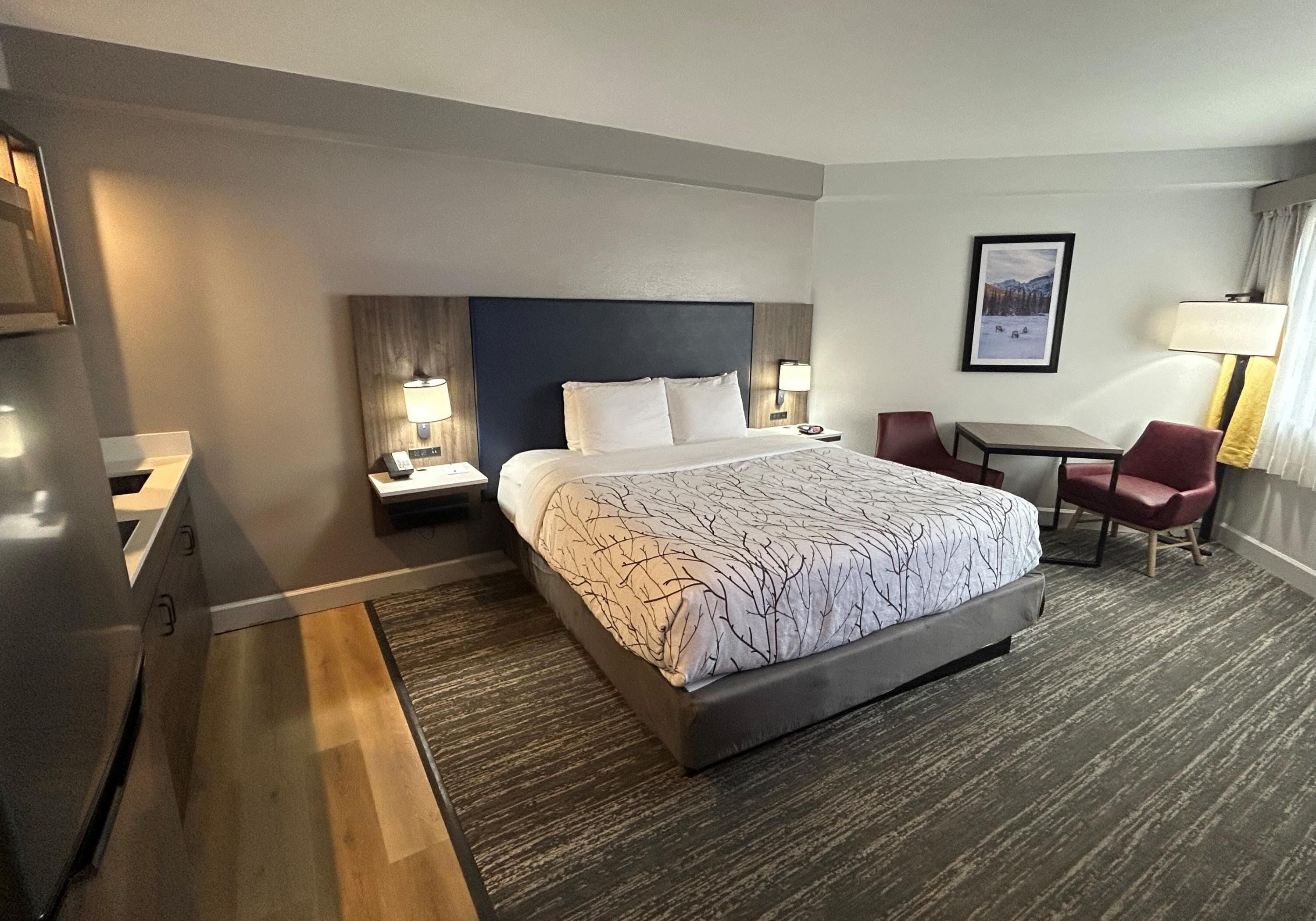 Standard-herbergi - 1 stórt tvíbreitt rúm - reyklaust - eldhúskrókur | Einkaeldhúskrókur