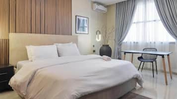 Appartement Standard, balcon, vue ville