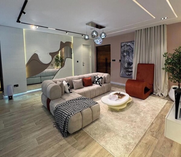 Standard Apartment, Balcony, City View | Interior - Opulence Reality Stays (Lagos)