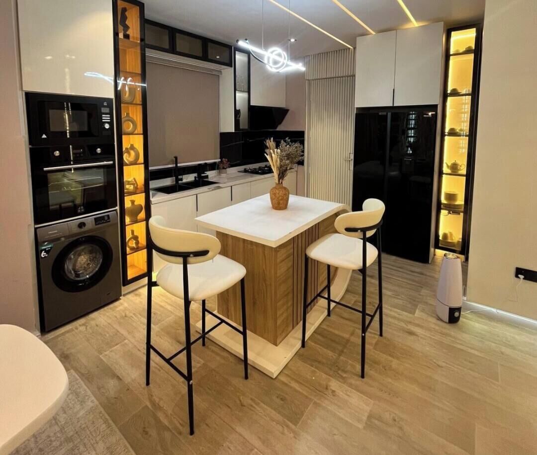 Standard Apartment, Balcony, City View | Private kitchen