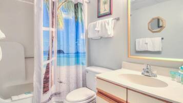 Hair dryer, towels