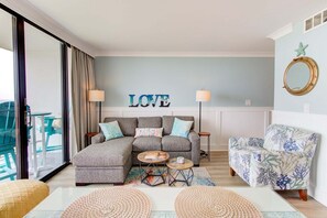 Smart TV - Experience oceanfront comfort at 0304 Bountiful Bliss in Carolina Beach! (Carolina Beach)
