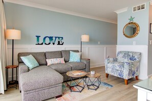 Smart TV - Experience oceanfront comfort at 0304 Bountiful Bliss in Carolina Beach! (Carolina Beach)