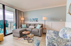 Smart TV - Experience oceanfront comfort at 0304 Bountiful Bliss in Carolina Beach! (Carolina Beach)
