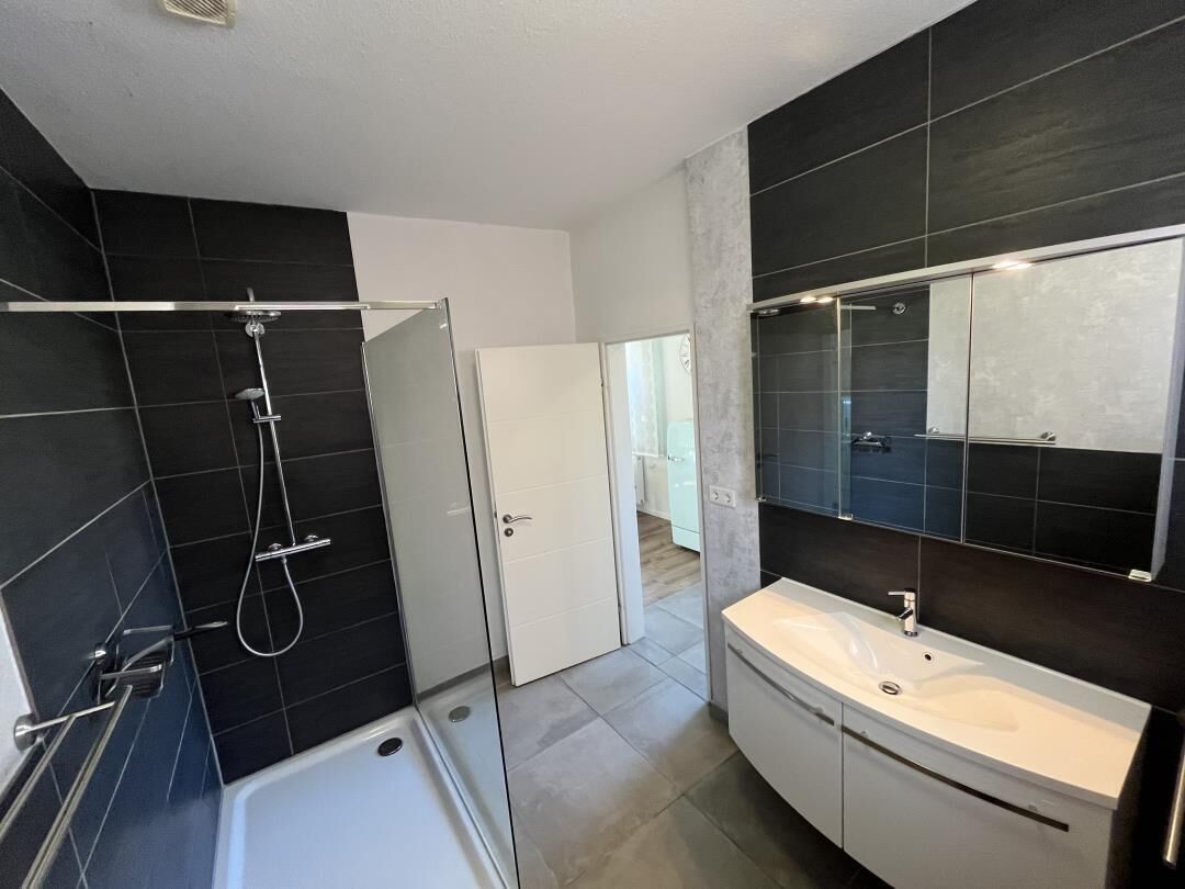 Shower, hair dryer