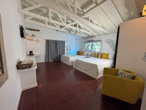 Comfort Quadruple Room, Ocean View - Hotel Boutique Casa Grande Playa Bonita (Las Terrenas)