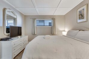 Atlantic Towers 508-print-016-009-Bedroom-4200x2800-300dpi - Oceanfront 1BR retreat with stunning views in Carolina Beach 0508 (Carolina Beach)