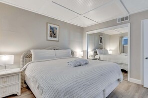 Atlantic Towers 508-print-015-013-Bedroom-4200x2800-300dpi - Oceanfront 1BR retreat with stunning views in Carolina Beach 0508 (Carolina Beach)
