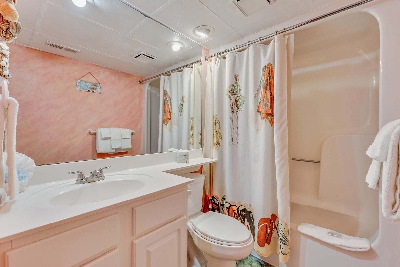 Hair dryer, towels