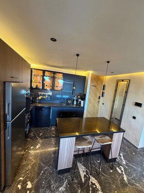 Private kitchen - Modern Flat Near Gueliz & Train Station (Marrakesh)