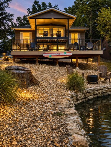 Makua Jim’s - Quiet Cove Retreat with Swim Dock, 3 Decks, boat slip, & game room