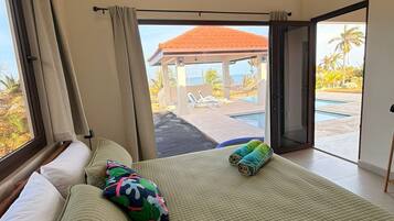 3 bedrooms, internet, bed sheets