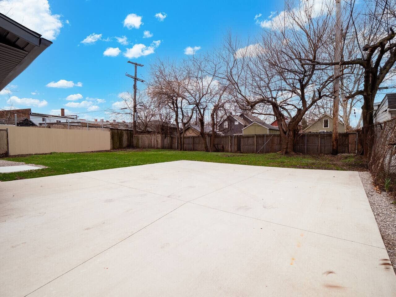 Terrain de l’hébergement 