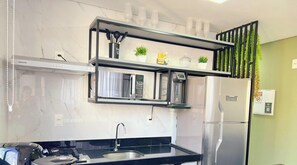 Comfort Apartment | Private kitchen - Vol 29 - Miramar Hospedagens (João Pessoa)