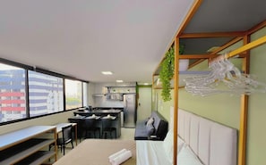 Comfort Apartment | Individually decorated, individually furnished, blackout drapes - Vol 29 - Miramar Hospedagens (João Pessoa)