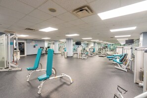 Fitness facility - Atlantic Pearl Luxury at Ocean Walk Resort (Daytona Beach)