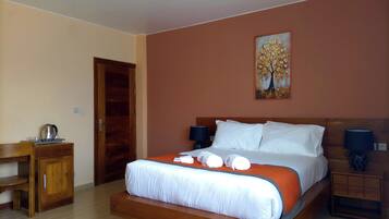 Standard Double Room, City View | Minibar, in-room safe, individually decorated, individually furnished