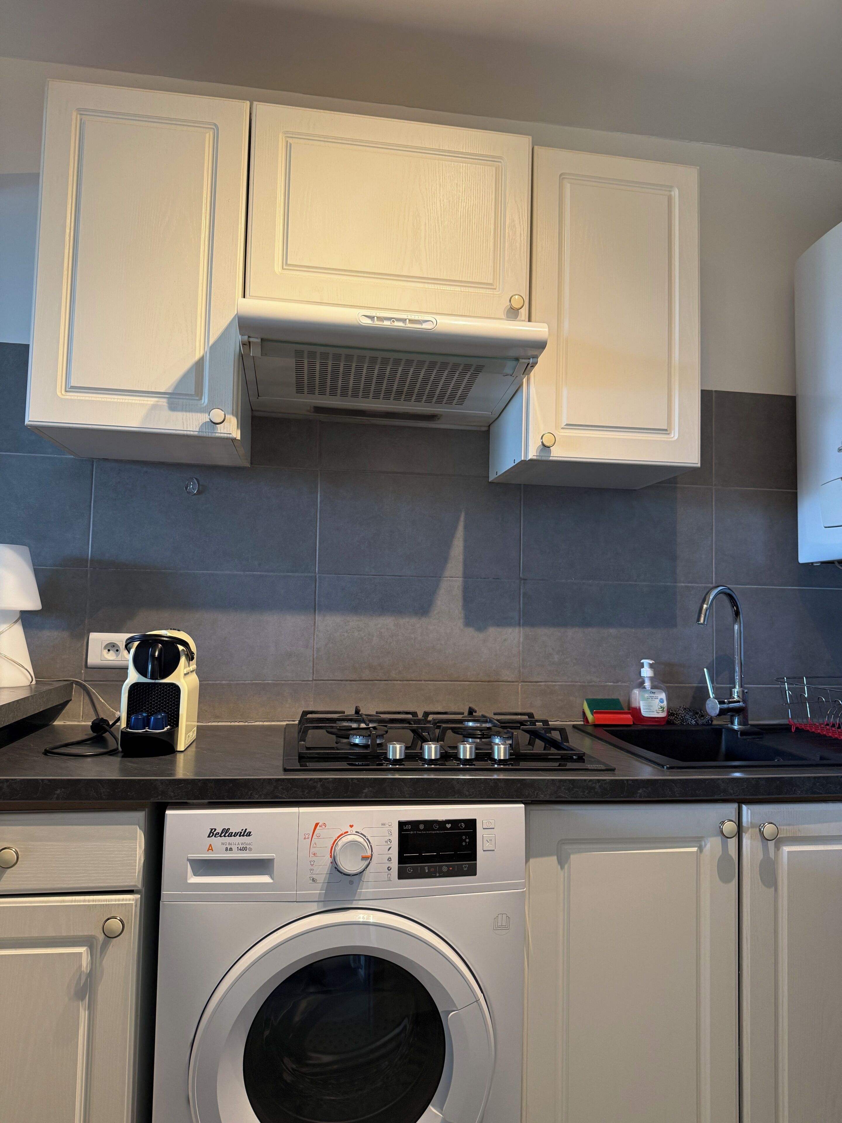 Microwave, oven, stovetop, paper towels