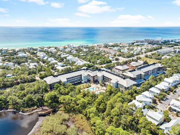Exterior - 3-bedroom condo in perfect Santa Rosa Beach, FL with pool, beach access & more (Santa Rosa Beach)